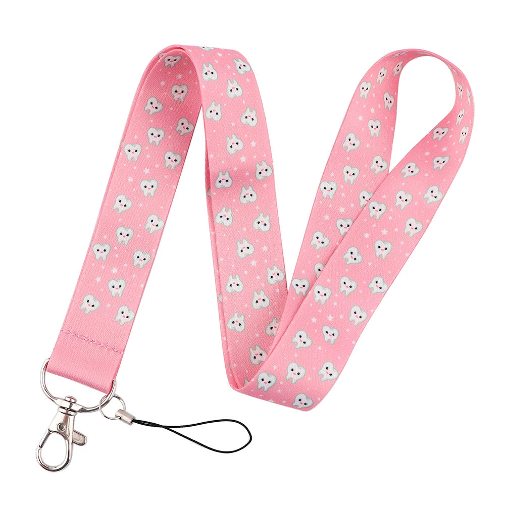 Lanyard Keychain Strap with Lobster Clasp Key Ring Holder