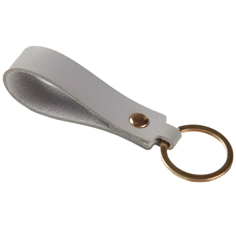 Vintage Vegan Leather Wristlet with Key Ring and Wrist Strap
