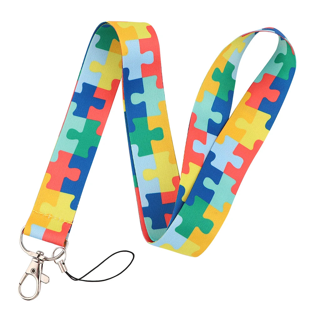 Lanyard Keychain Strap with Lobster Clasp Key Ring Holder