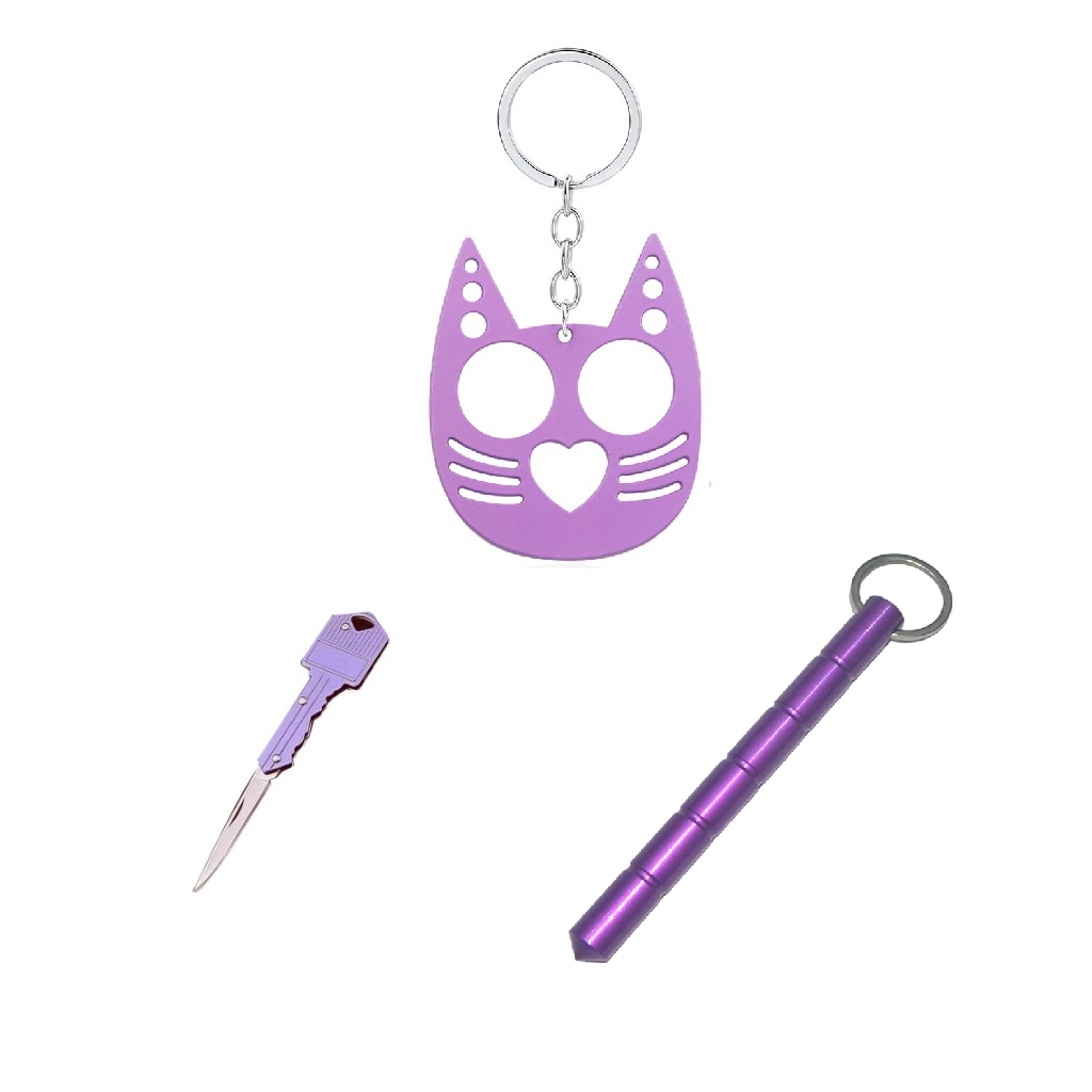 Handheld Weapons 3-Piece Self Defense Kit