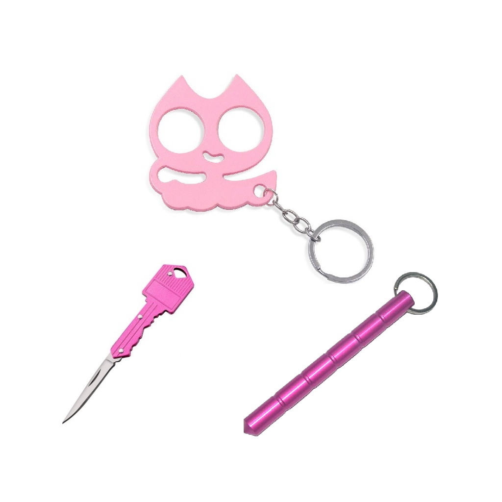 Handheld Weapons 3-Piece Self Defense Kit