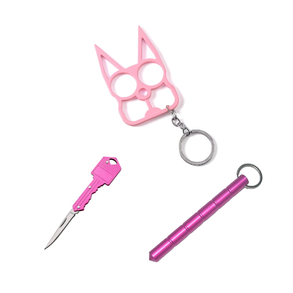 Handheld Weapons 3-Piece Self Defense Kit
