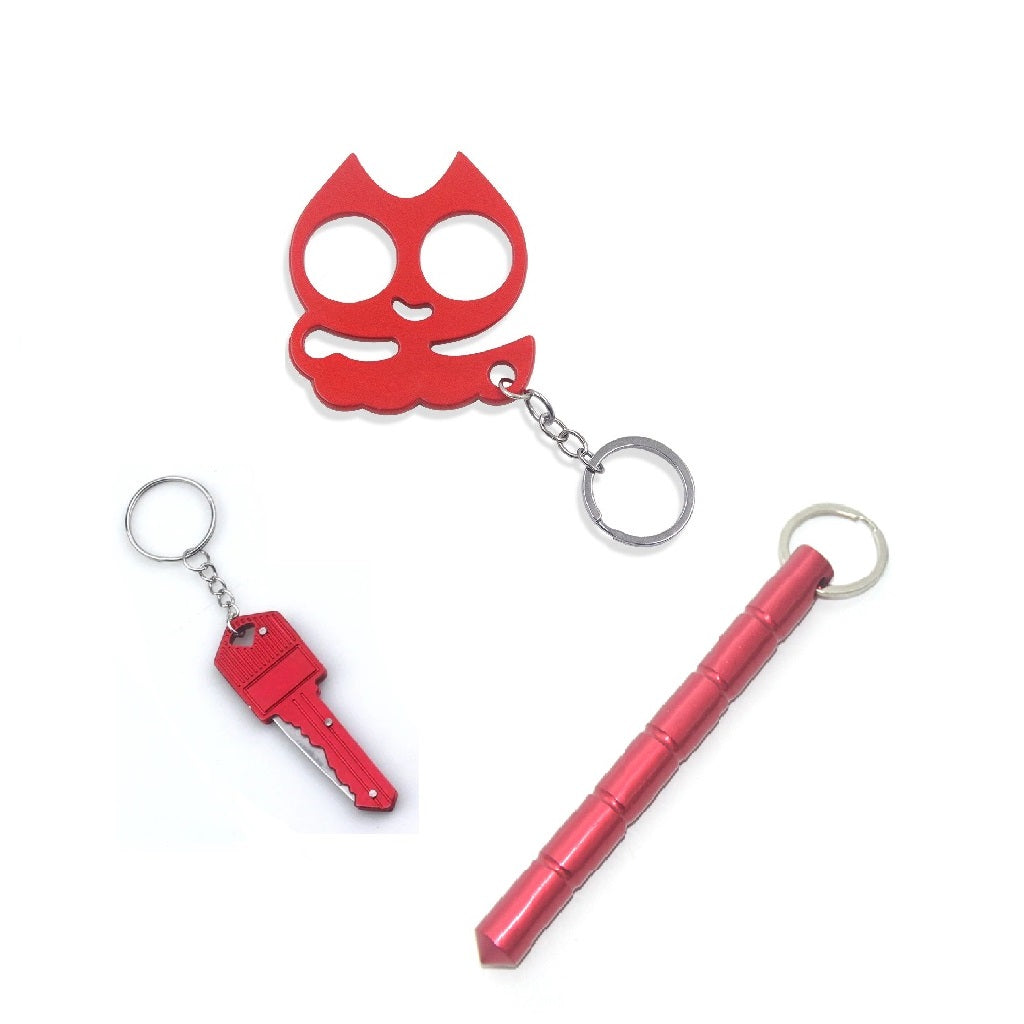 Handheld Weapons 3-Piece Self Defense Kit