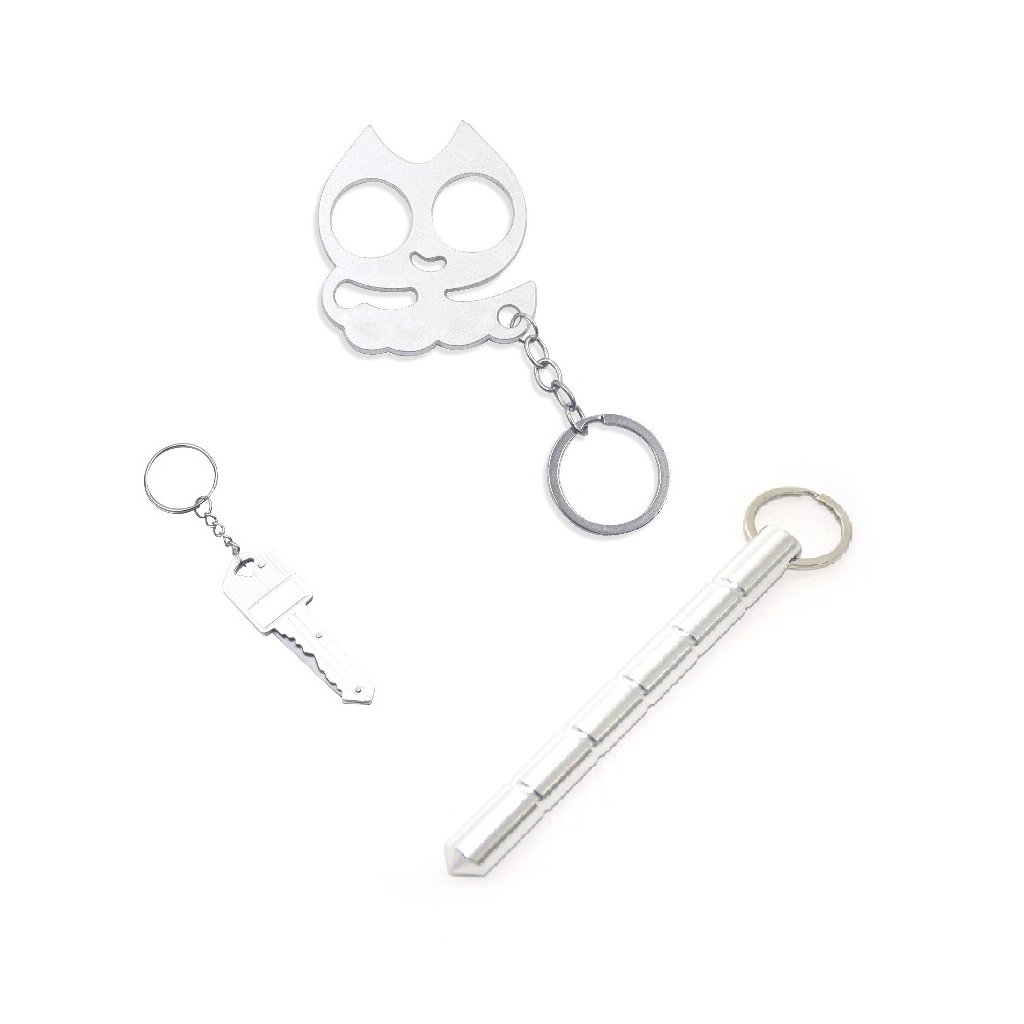 Handheld Weapons 3-Piece Self Defense Kit
