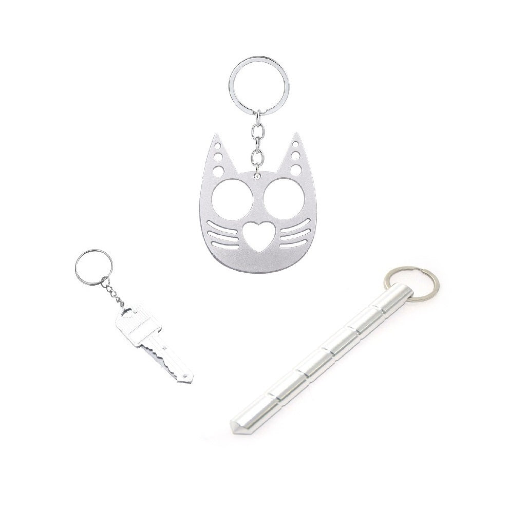 Handheld Weapons 3-Piece Self Defense Kit
