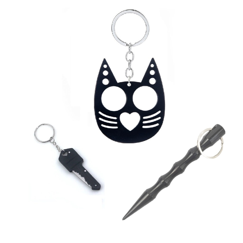 Handheld Weapons 3-Piece Self Defense Kit