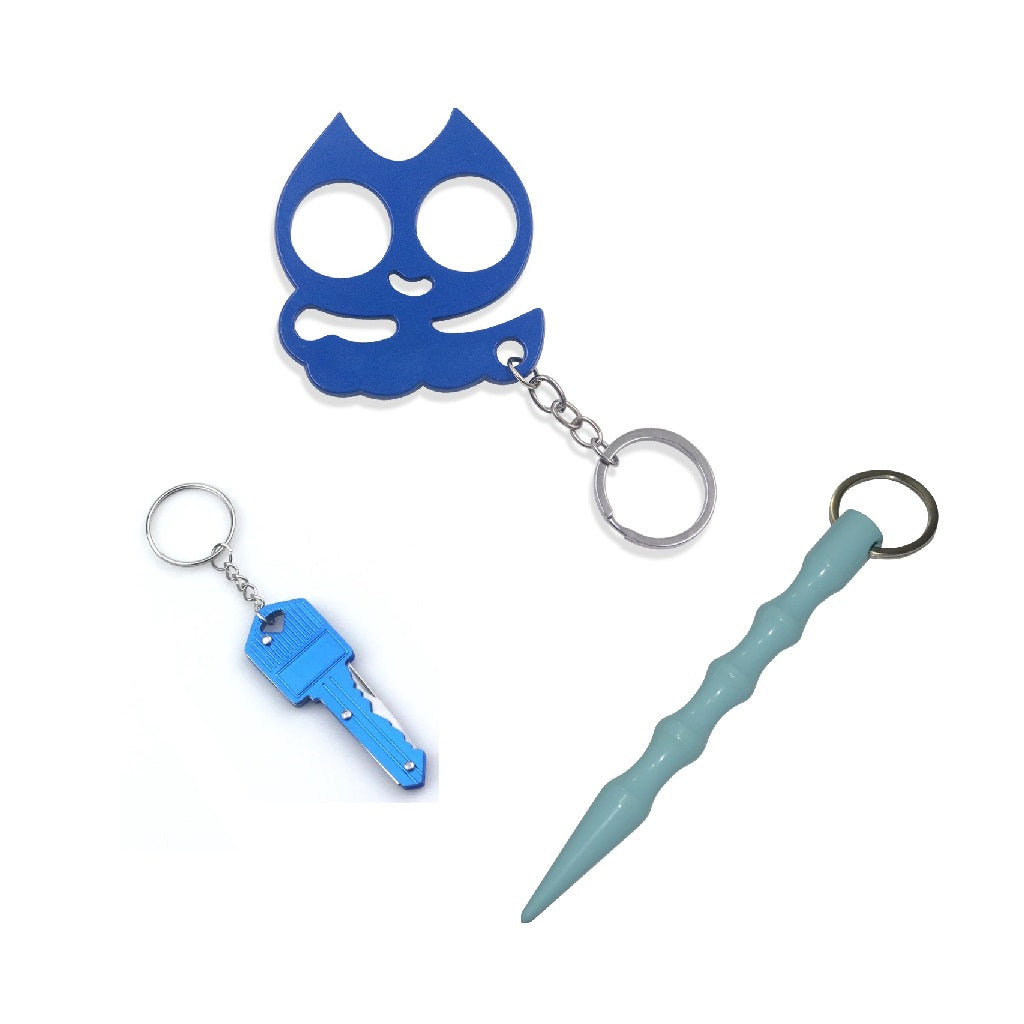 Handheld Weapons 3-Piece Self Defense Kit