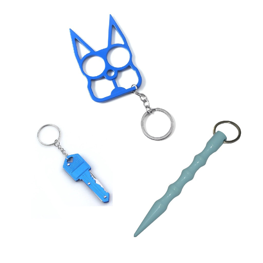 Handheld Weapons 3-Piece Self Defense Kit