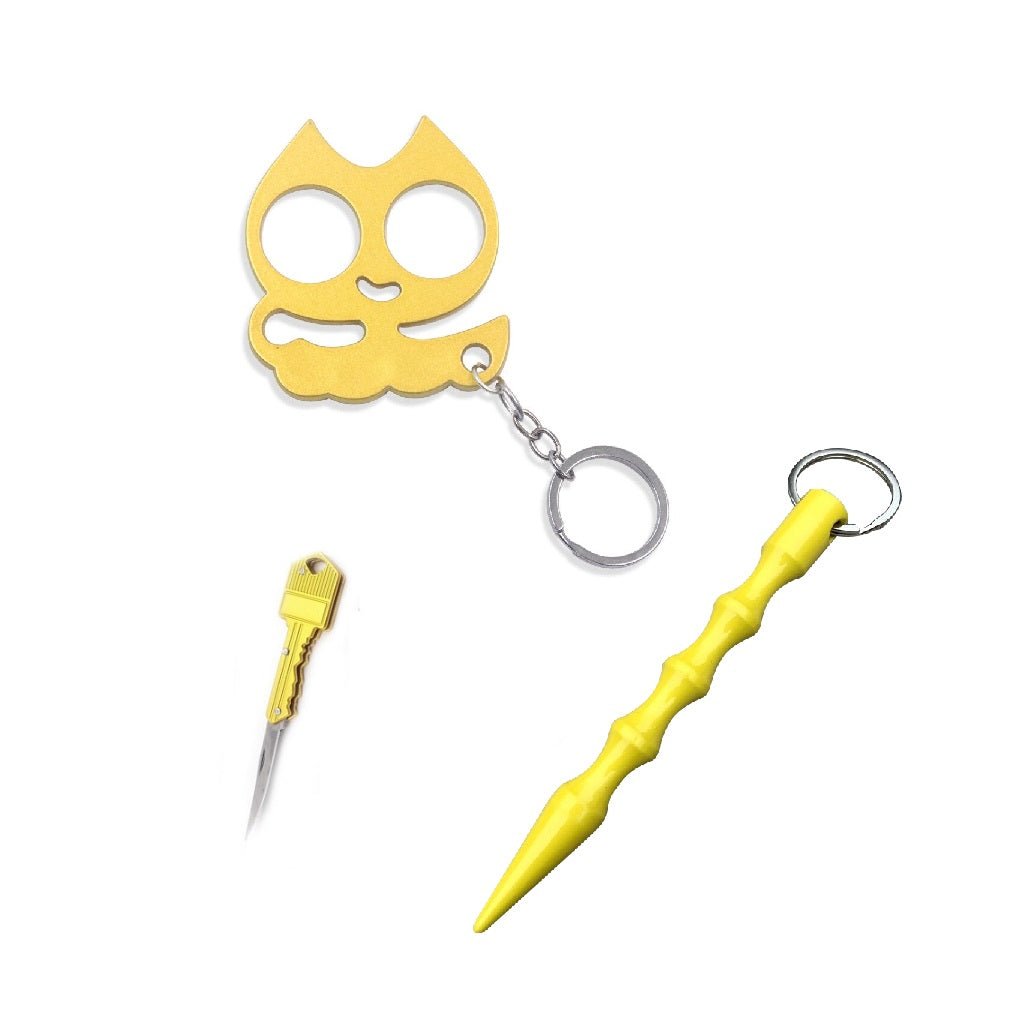 Handheld Weapons 3-Piece Self Defense Kit