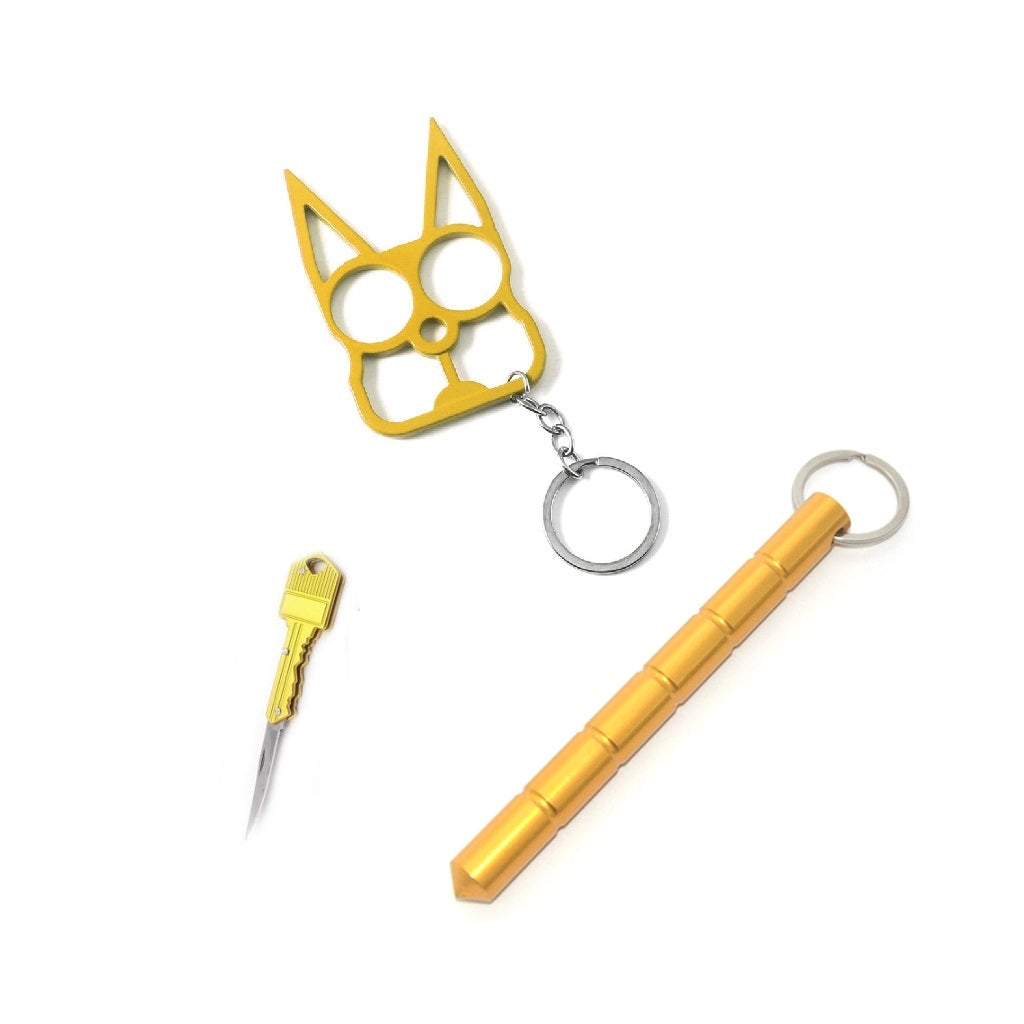 Handheld Weapons 3-Piece Self Defense Kit