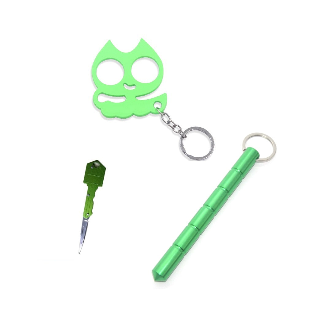Handheld Weapons 3-Piece Self Defense Kit