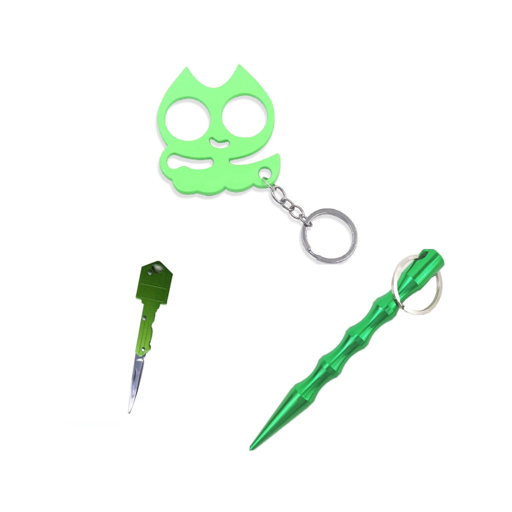 Handheld Weapons 3-Piece Self Defense Kit