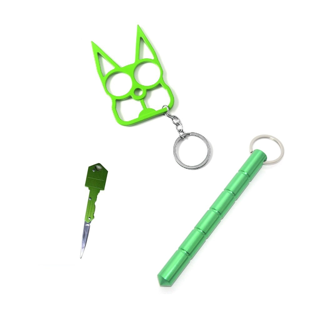 Handheld Weapons 3-Piece Self Defense Kit