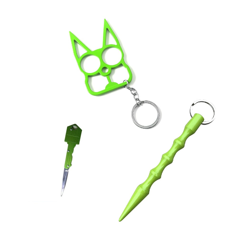 Handheld Weapons 3-Piece Self Defense Kit