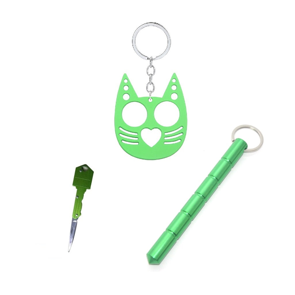 Handheld Weapons 3-Piece Self Defense Kit