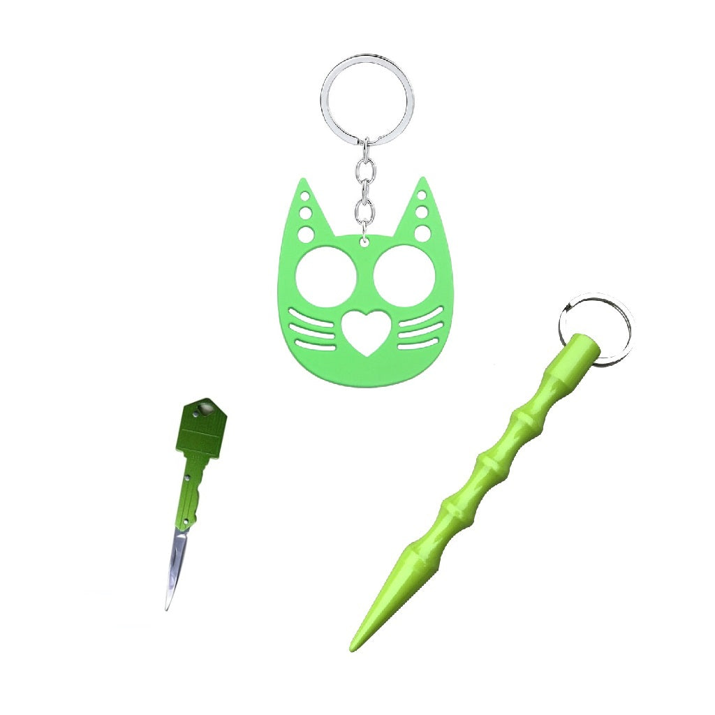 Handheld Weapons 3-Piece Self Defense Kit