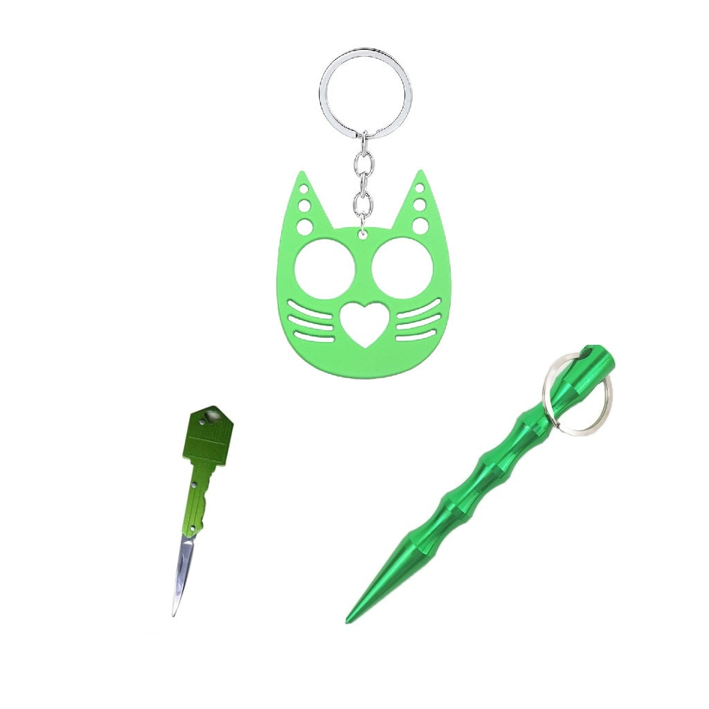 Handheld Weapons 3-Piece Self Defense Kit