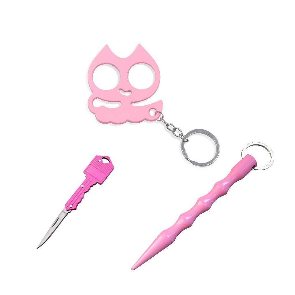 Handheld Weapons 3-Piece Self Defense Kit