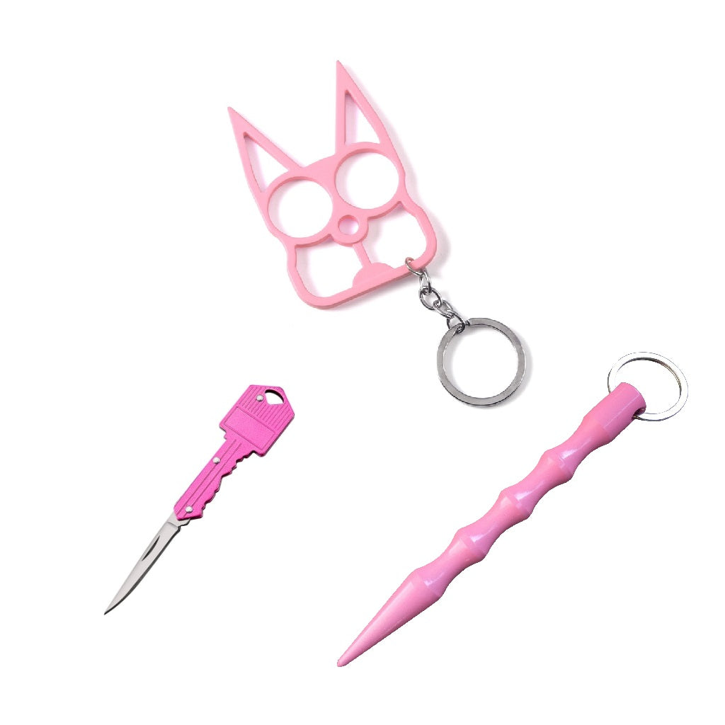 Handheld Weapons 3-Piece Self Defense Kit
