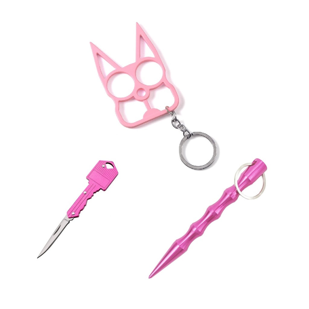 Handheld Weapons 3-Piece Self Defense Kit