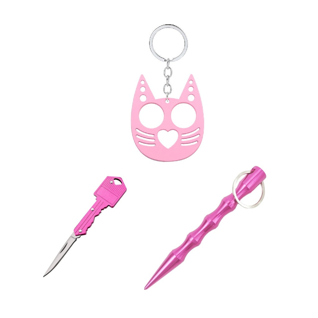 Handheld Weapons 3-Piece Self Defense Kit