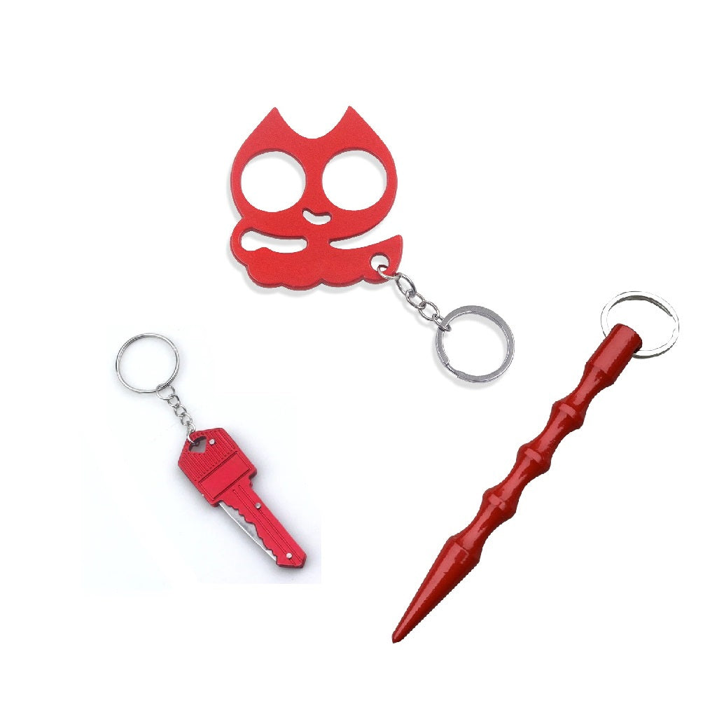 Handheld Weapons 3-Piece Self Defense Kit