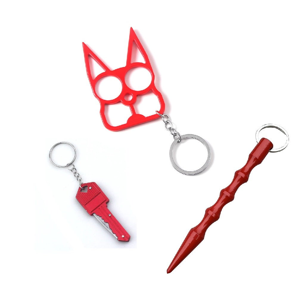 Handheld Weapons 3-Piece Self Defense Kit