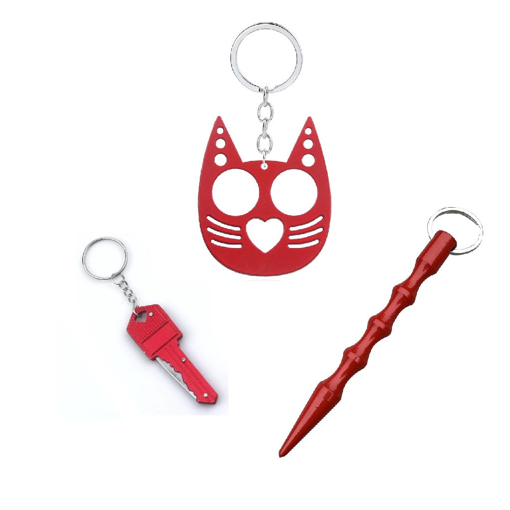 Handheld Weapons 3-Piece Self Defense Kit