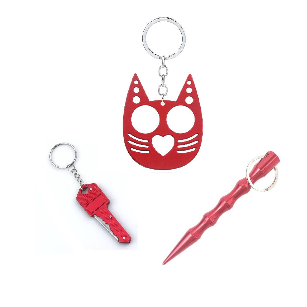 Handheld Weapons 3-Piece Self Defense Kit