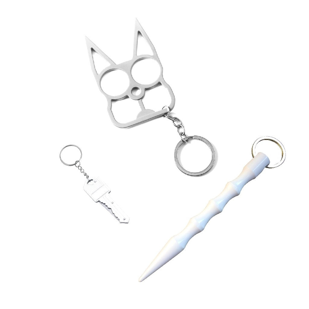 Handheld Weapons 3-Piece Self Defense Kit