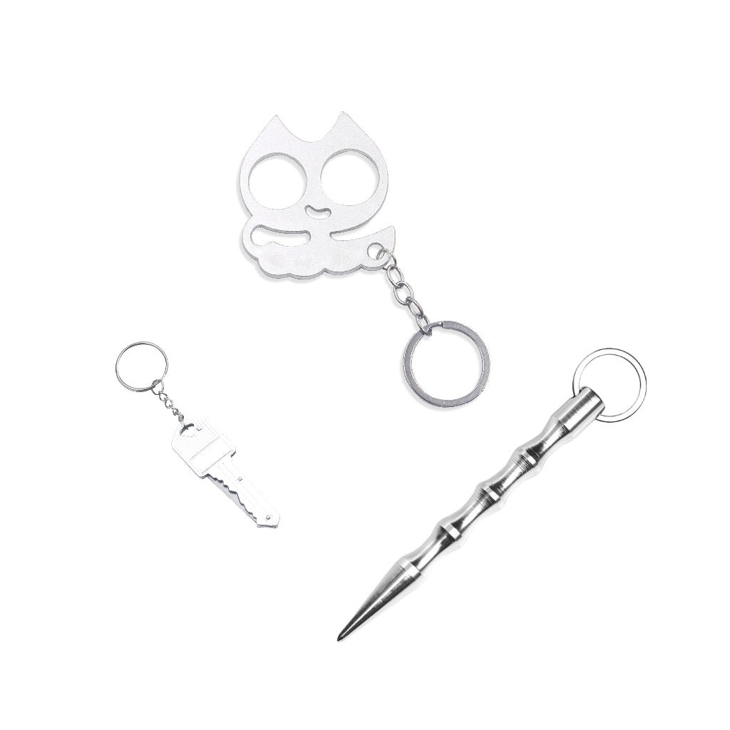 Handheld Weapons 3-Piece Self Defense Kit