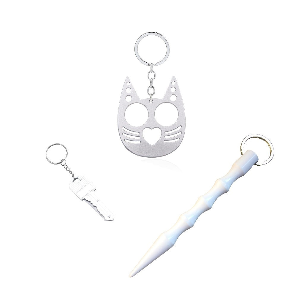 Handheld Weapons 3-Piece Self Defense Kit