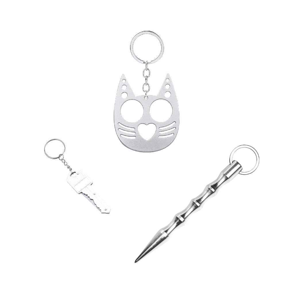 Handheld Weapons 3-Piece Self Defense Kit