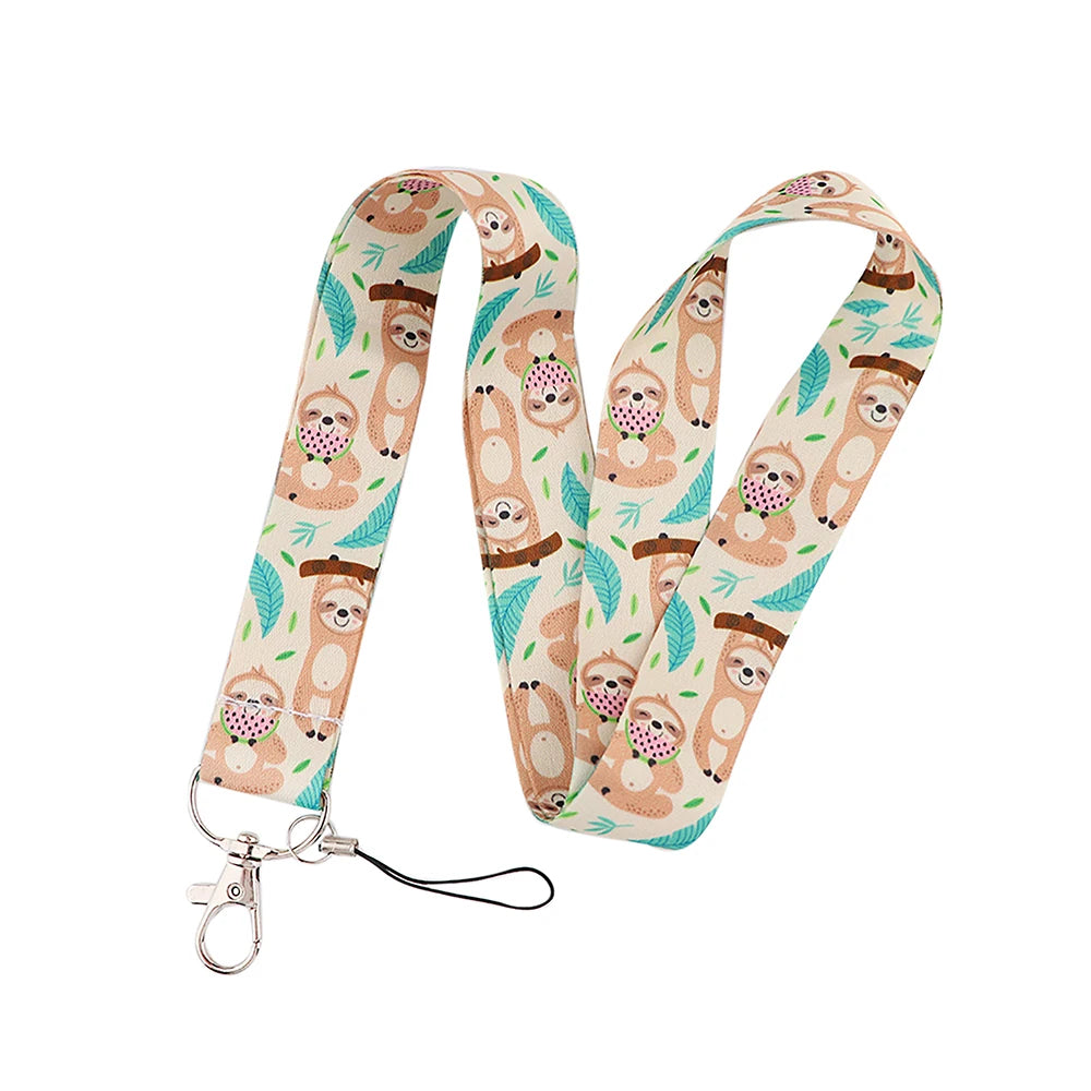 Lanyard Keychain Strap with Lobster Clasp Key Ring Holder