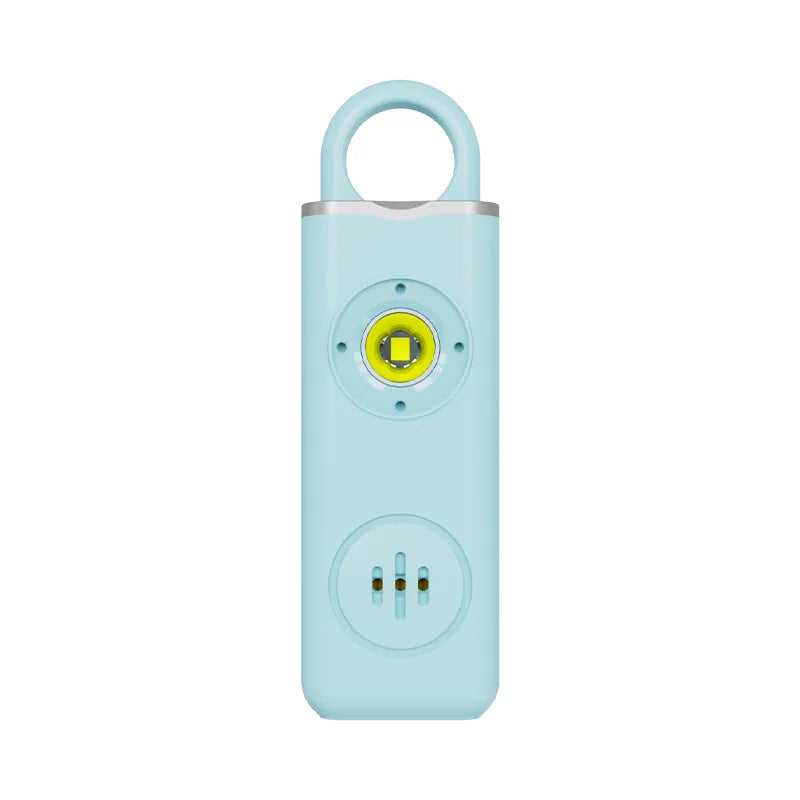 Pendant Personal Alarm + LED Emergency Light Self Defense Keychain