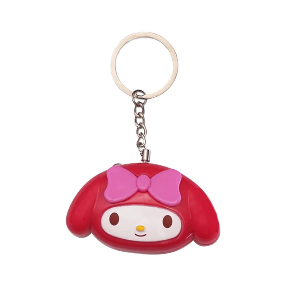 Red Hello Kitty Cat Personal Alarm Keychain
