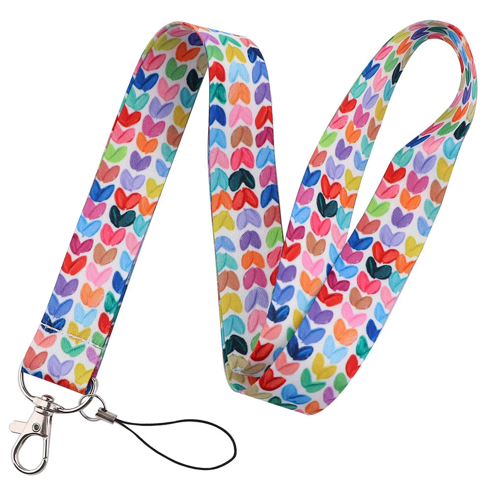 Lanyard Keychain Strap with Lobster Clasp Key Ring Holder