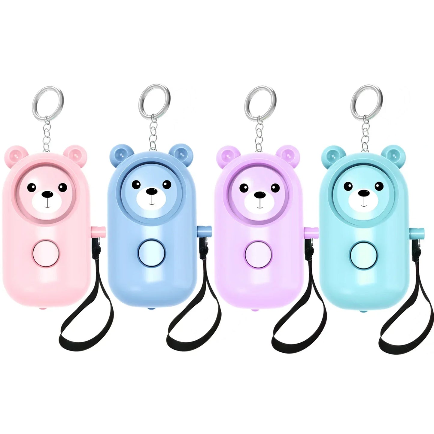 Bear 130-dB Personal Alarm Self Defense Keychain