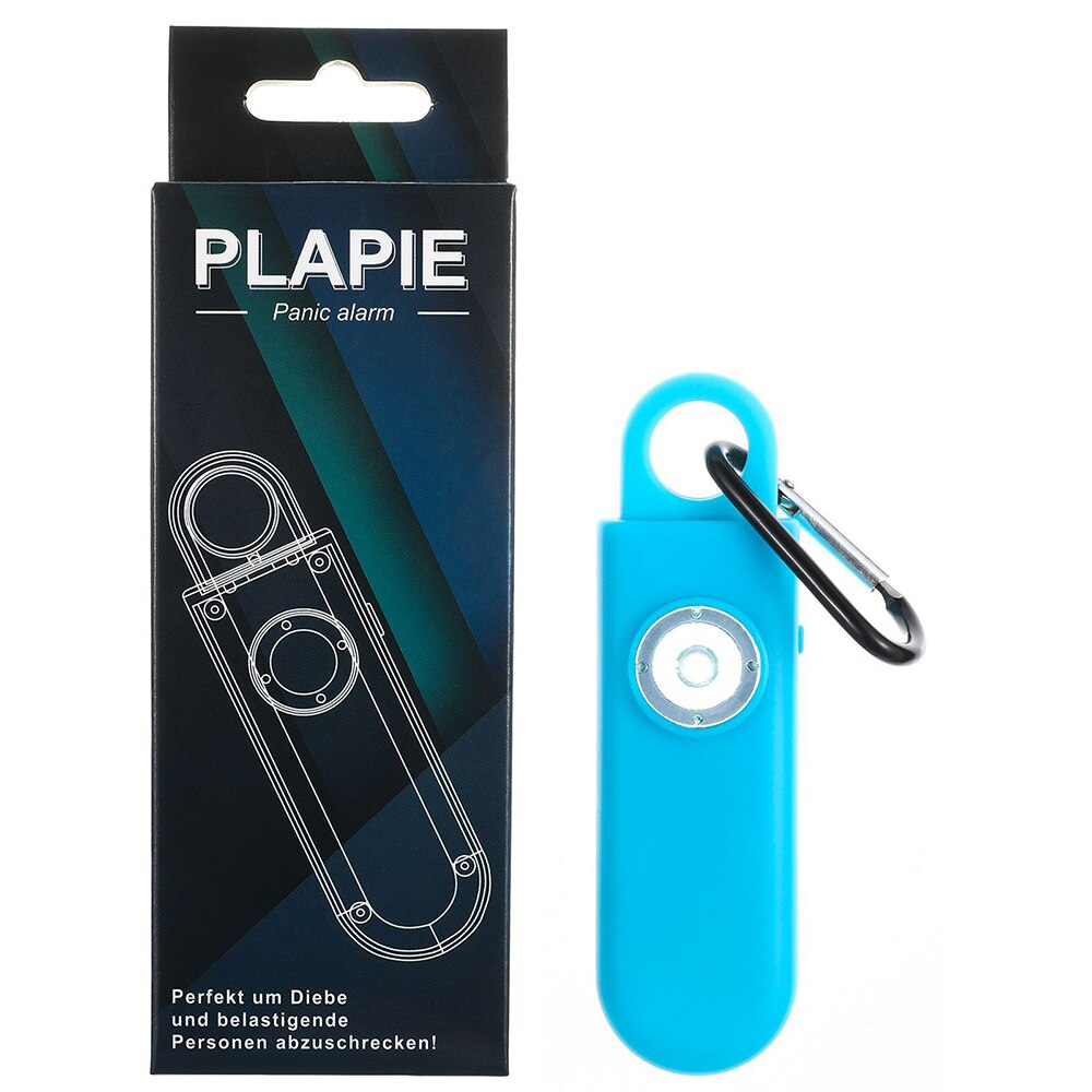 Amulet Personal Alarm + LED Flashlight Combo Self Defense Keychain