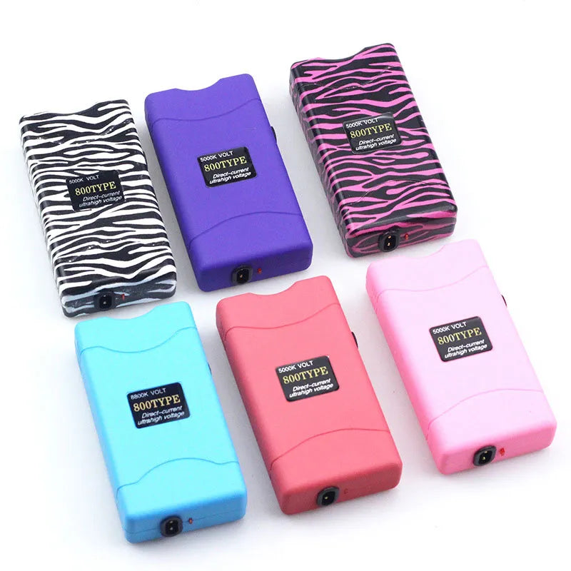 Stun Gun Pastel-Colors Taser Self Defense Keychain