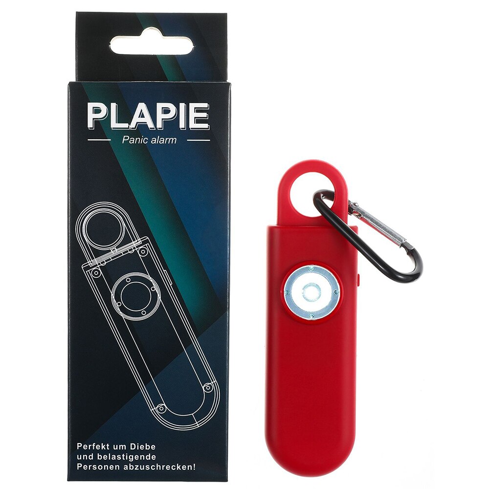 Amulet Personal Alarm + LED Flashlight Combo Self Defense Keychain