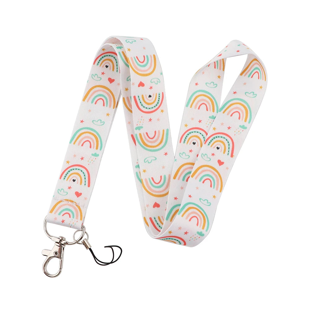 Lanyard Keychain Strap with Lobster Clasp Key Ring Holder
