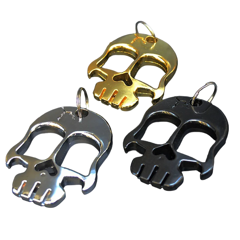 Skull Head Self Defense Knuckles Keychain – Self Defense Keychain