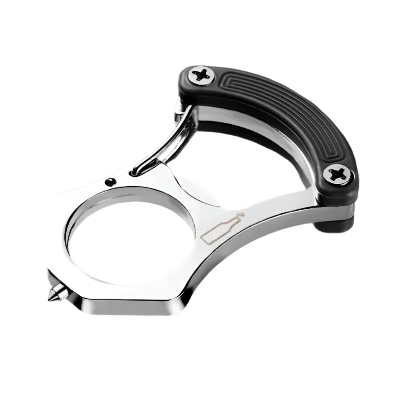 Premium black multi-tool knuckles window breaker seatbelt cutter