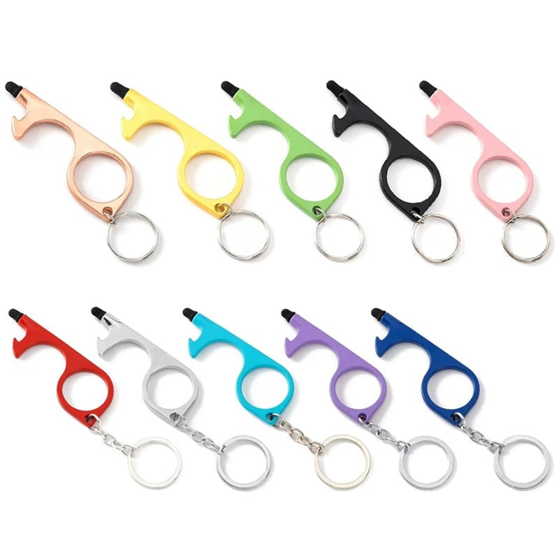 Touchless Multi-Functional Tool Self Defense Keychain – Self