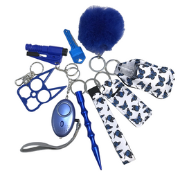 Defense Key Set Defensive Weapons 10-Piece Self Defense Keychain Set – Self Defense ...