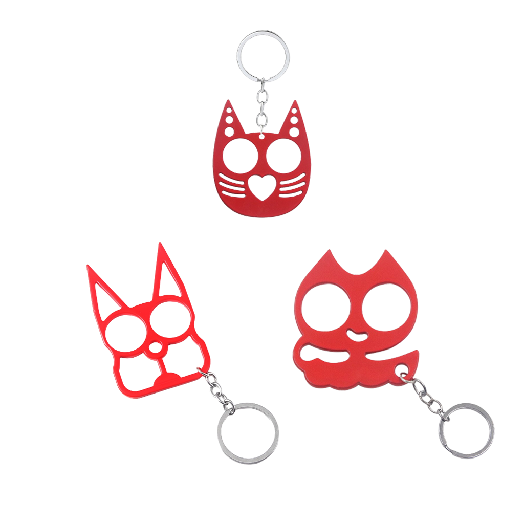 Red Cat Ears 3-Piece Self Defense Kit