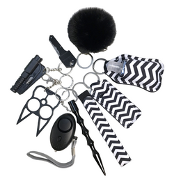 Defensive Weapons 10-Piece Self Defense Keychain Set – Self Defense ...