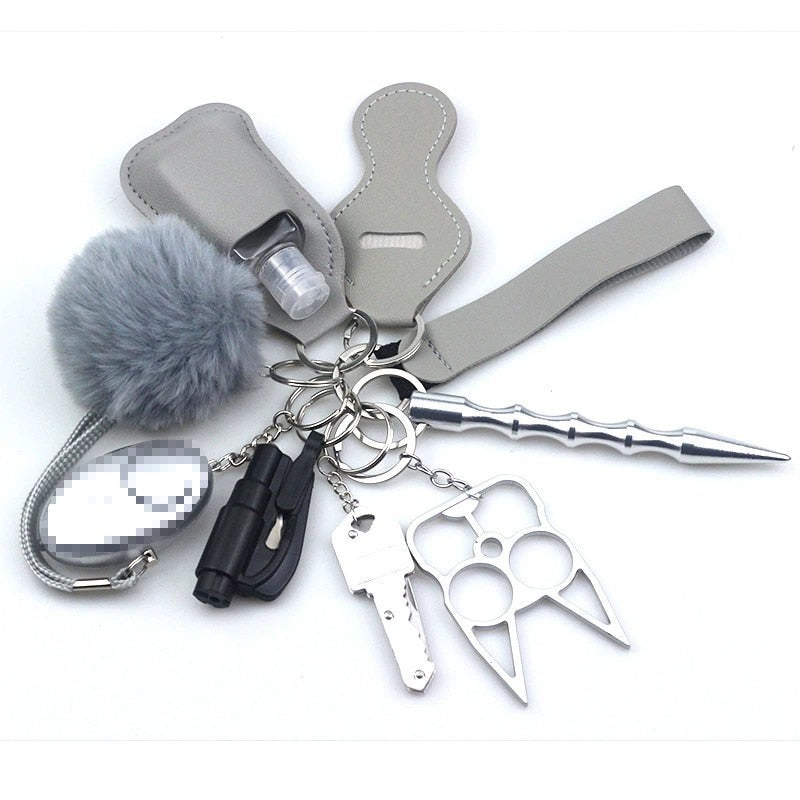 Defensive Weapons 10-Piece Self Defense Keychain Set – Self Defense Keychain  Store