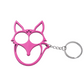 Fox Ears Self Defense Knuckles Keychain